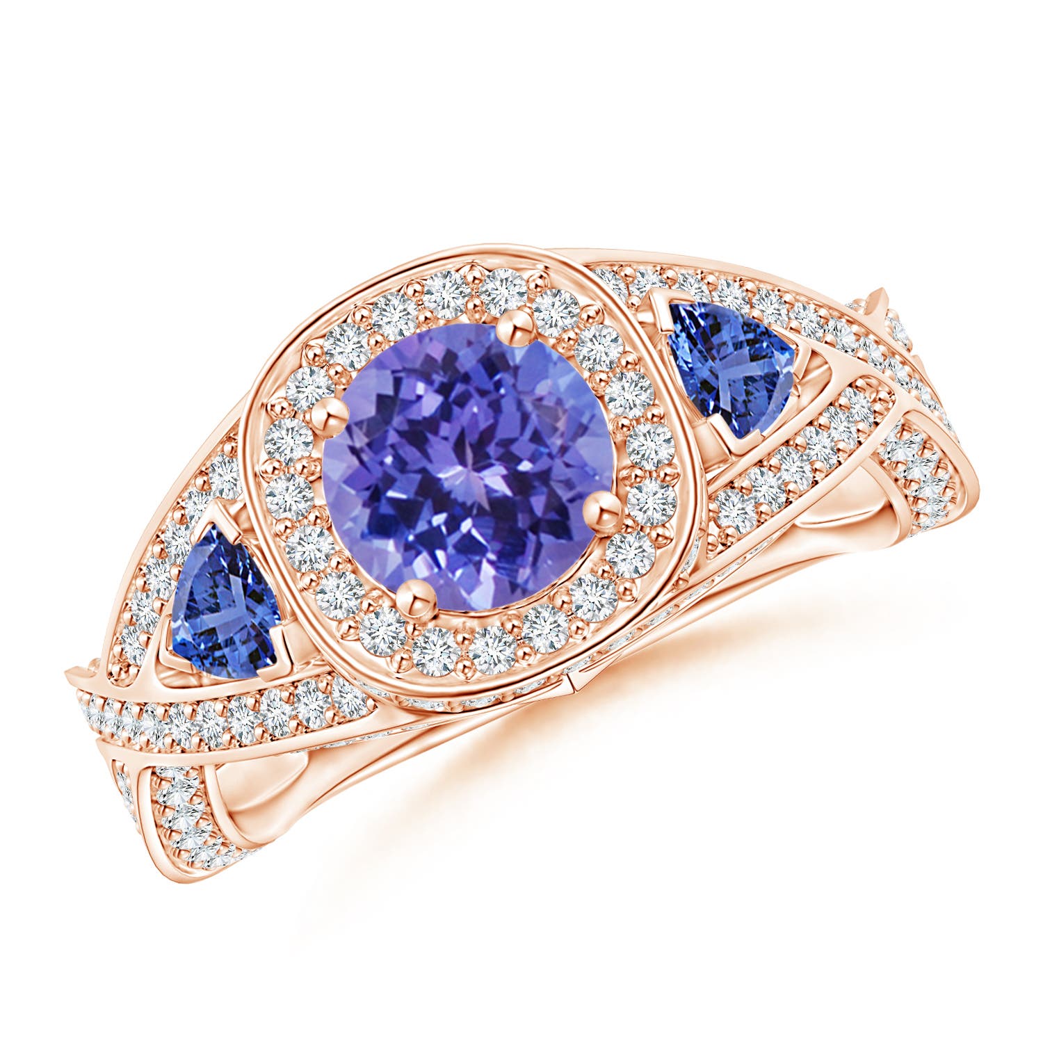 AA - Tanzanite / 1.99 CT / 14 KT Rose Gold