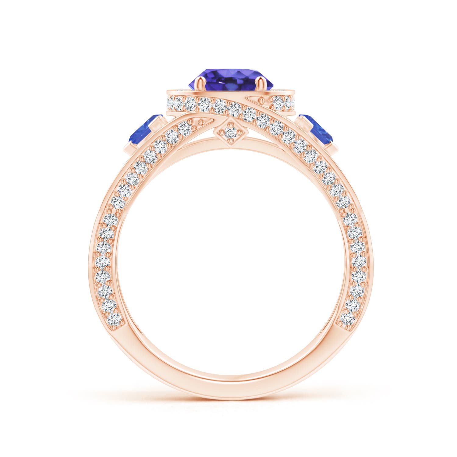 AA - Tanzanite / 1.99 CT / 14 KT Rose Gold