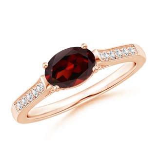 Oval AAA Garnet