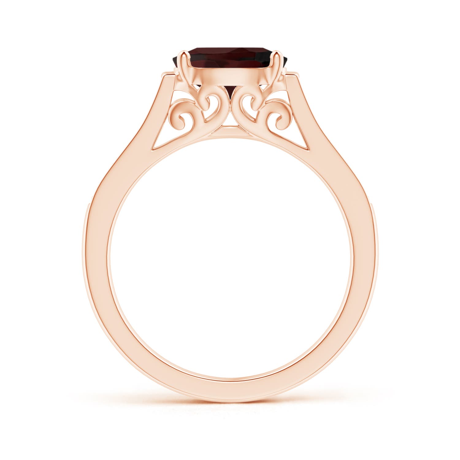 A - Garnet / 1.59 CT / 14 KT Rose Gold