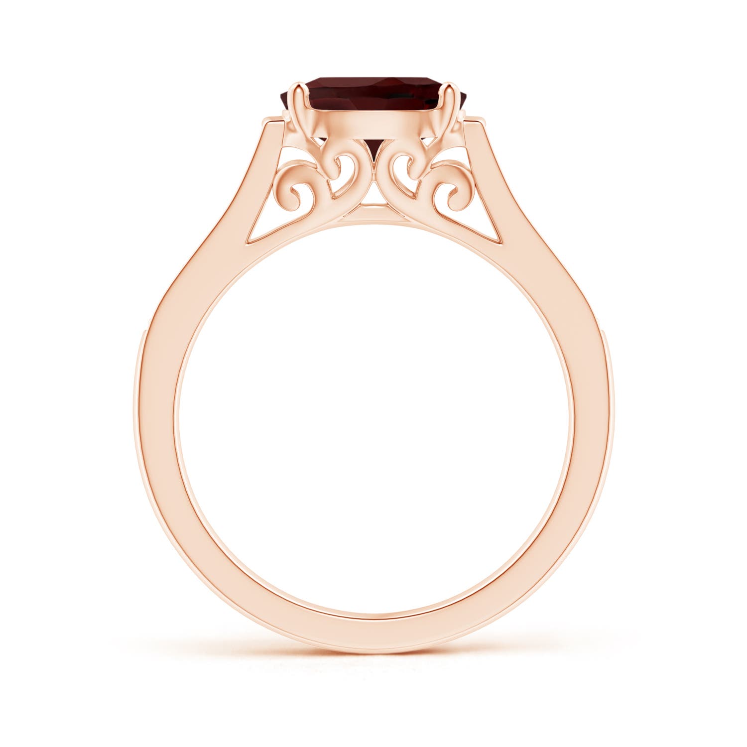 AA - Garnet / 1.59 CT / 14 KT Rose Gold