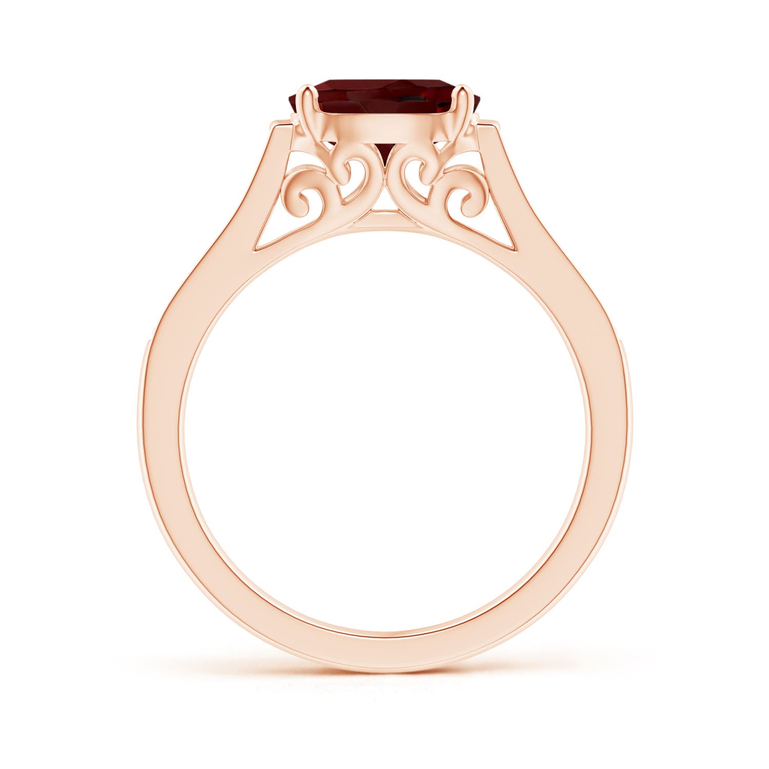 AAA - Garnet / 1.59 CT / 14 KT Rose Gold