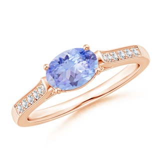 Oval AA Tanzanite