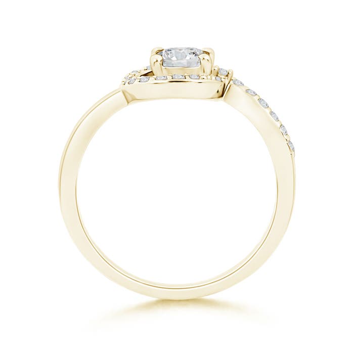 H, SI2 / 0.66 CT / 14 KT Yellow Gold