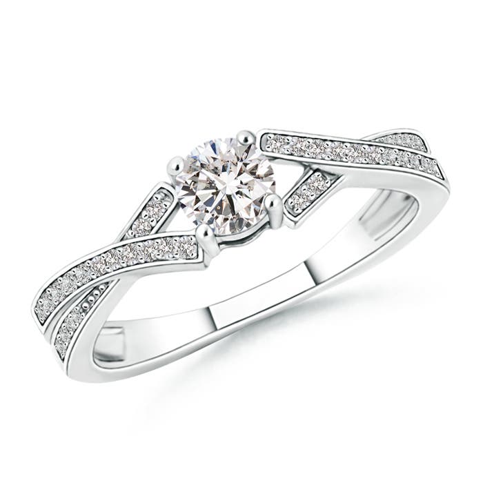 I-J, I1-I2 / 0.67 CT / 14 KT White Gold