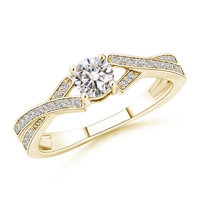 I-J, I1-I2 / 0.67 CT / 14 KT Yellow Gold