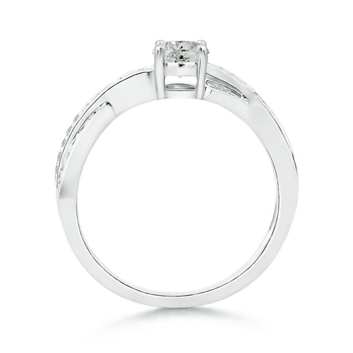 K, I3 / 0.67 CT / 14 KT White Gold