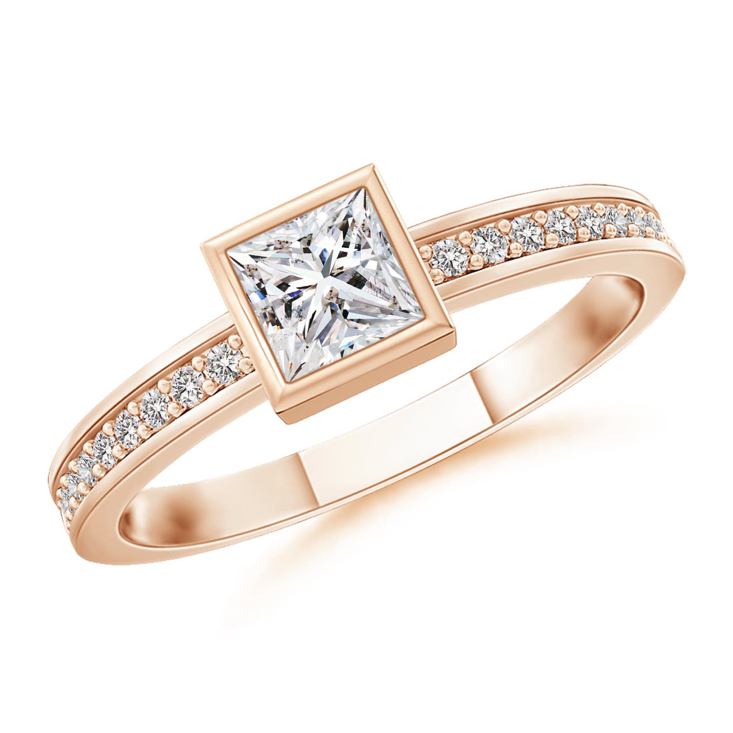 I-J, I1-I2 / 0.26 CT / 14 KT Rose Gold