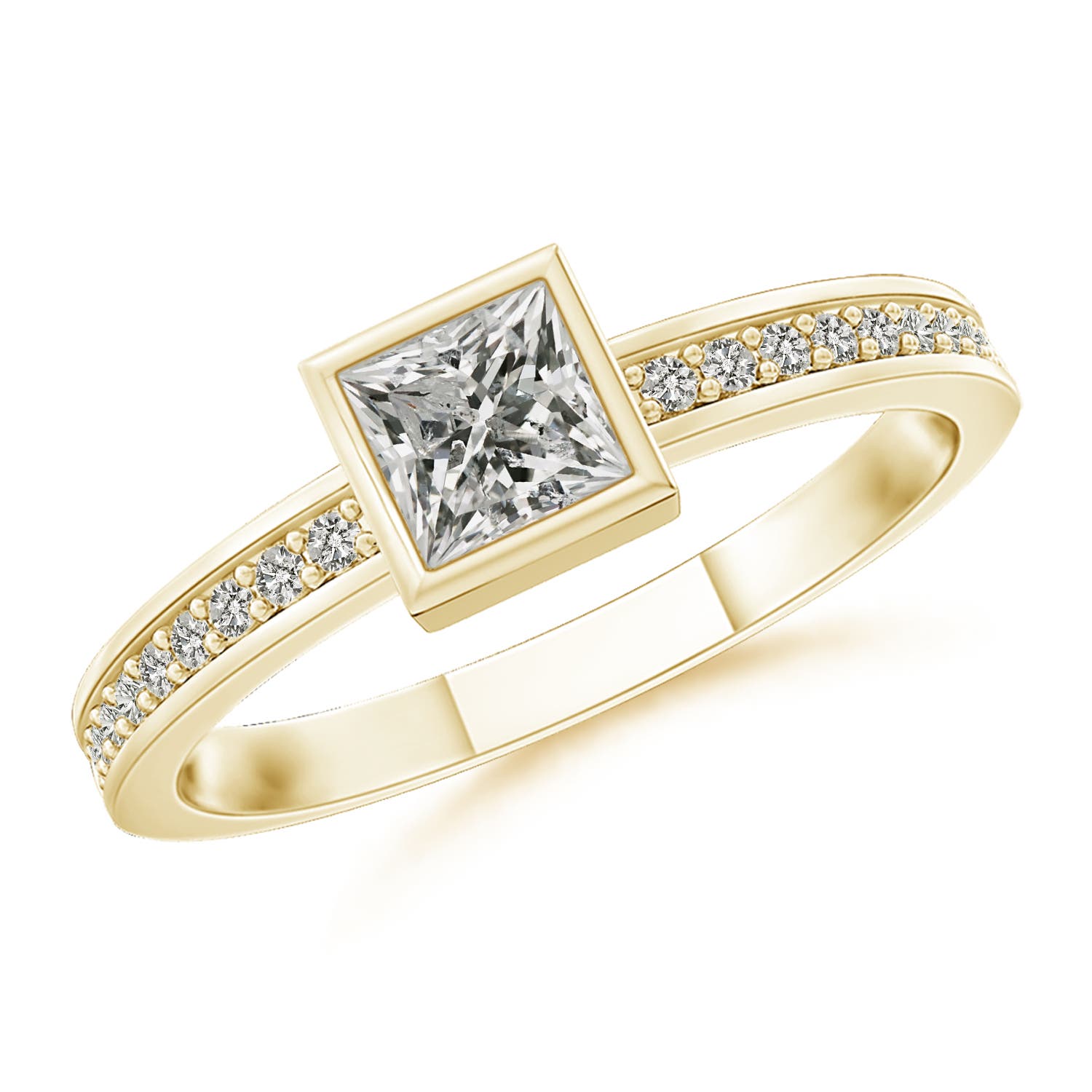 K, I3 / 0.26 CT / 14 KT Yellow Gold