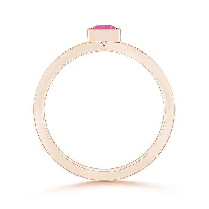 AAA - Pink Sapphire / 0.28 CT / 14 KT Rose Gold