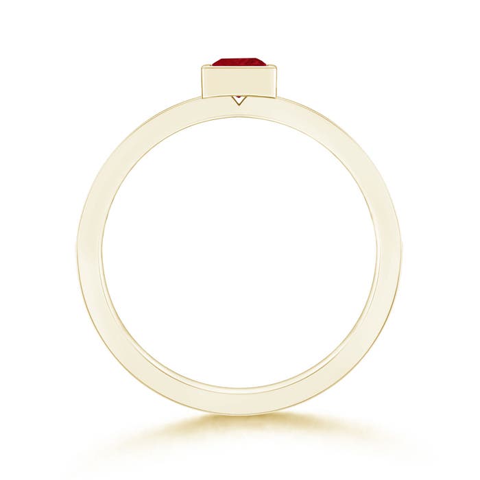 AA - Ruby / 0.3 CT / 14 KT Yellow Gold