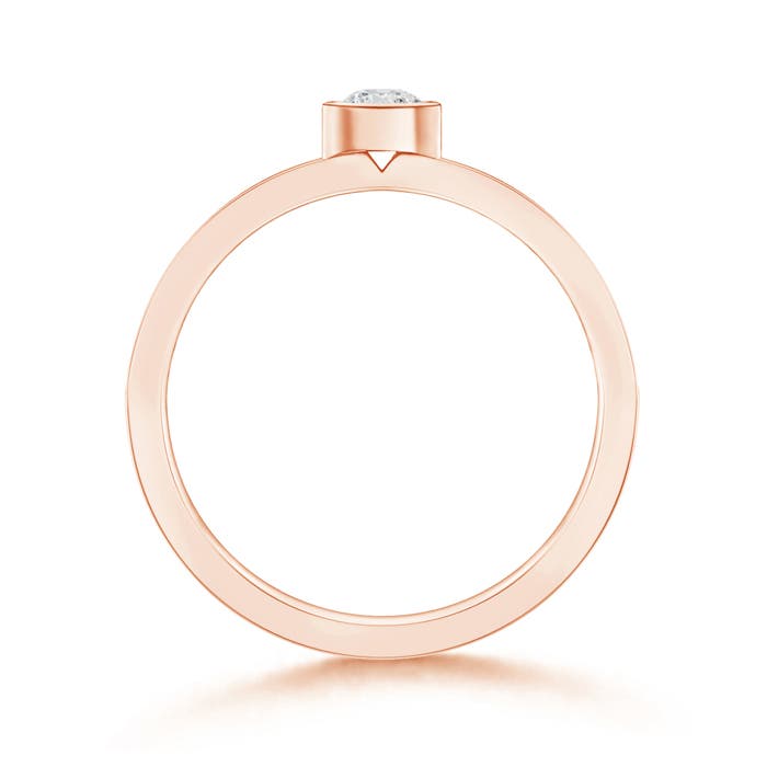 H, SI2 / 0.26 CT / 14 KT Rose Gold