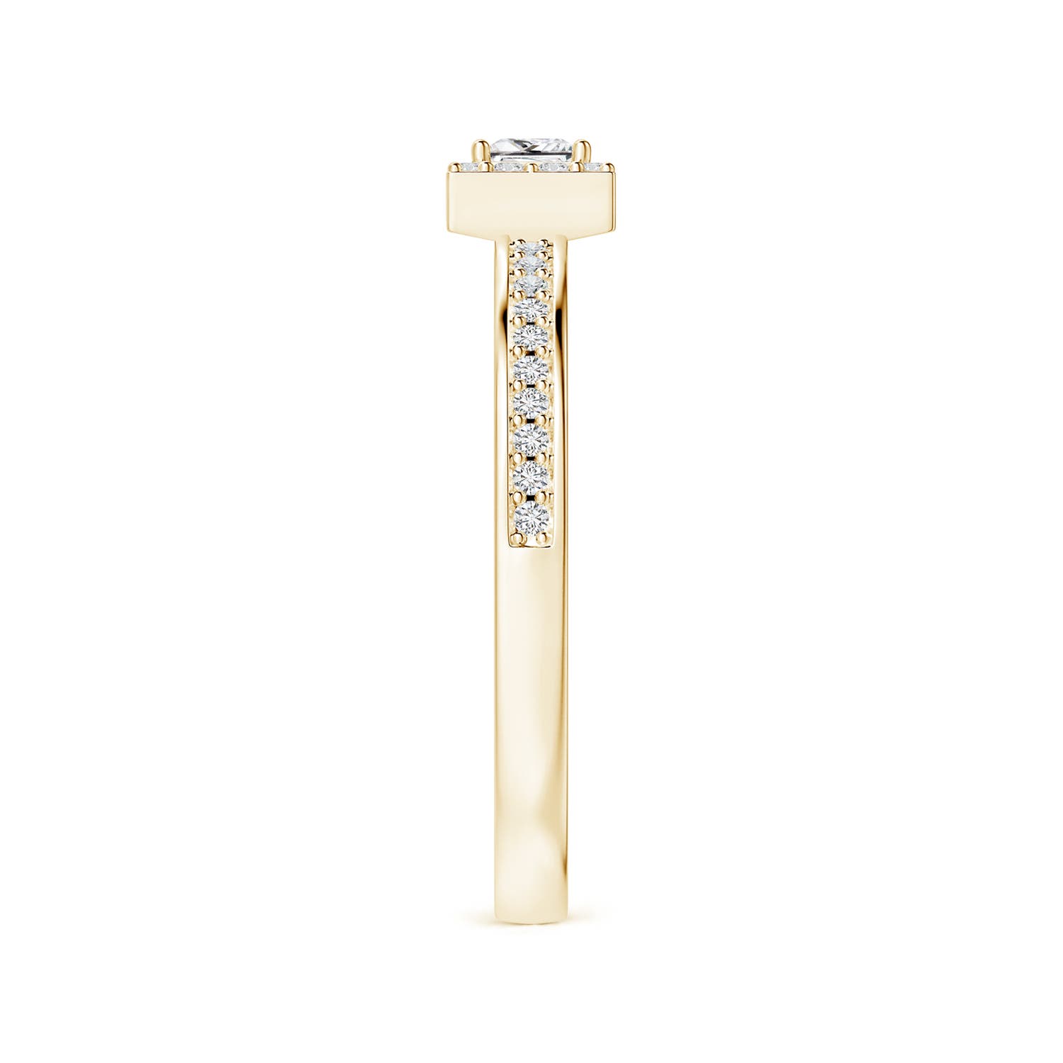 H, SI2 / 0.32 CT / 14 KT Yellow Gold