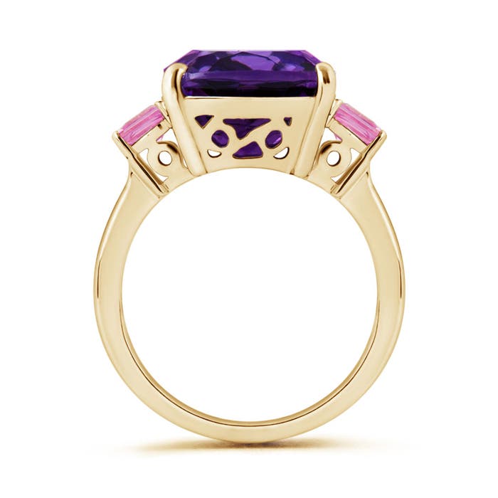 AAA - Amethyst / 6.95 CT / 14 KT Yellow Gold