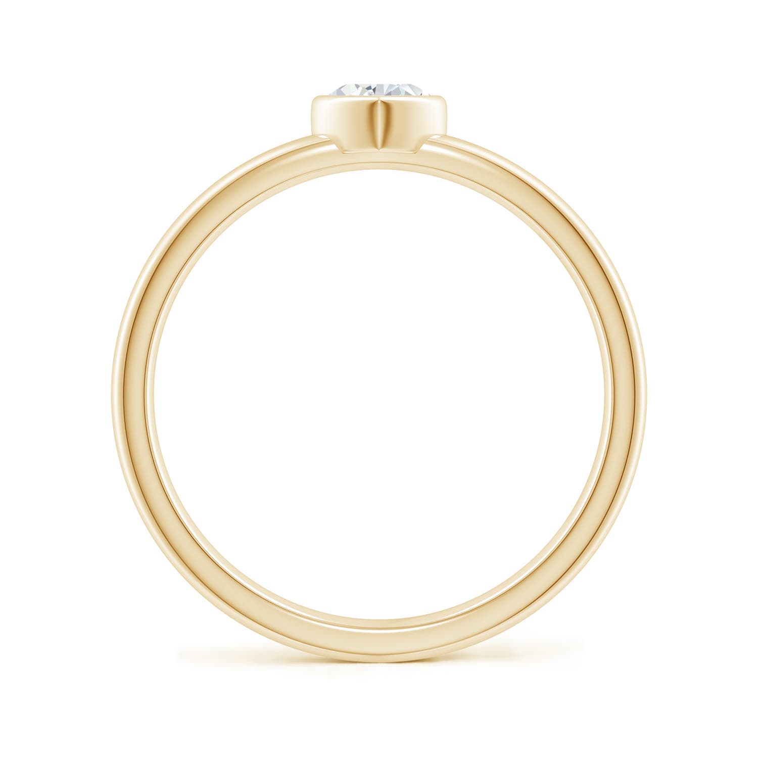 F-G, VS / 0.22 CT / 14 KT Yellow Gold