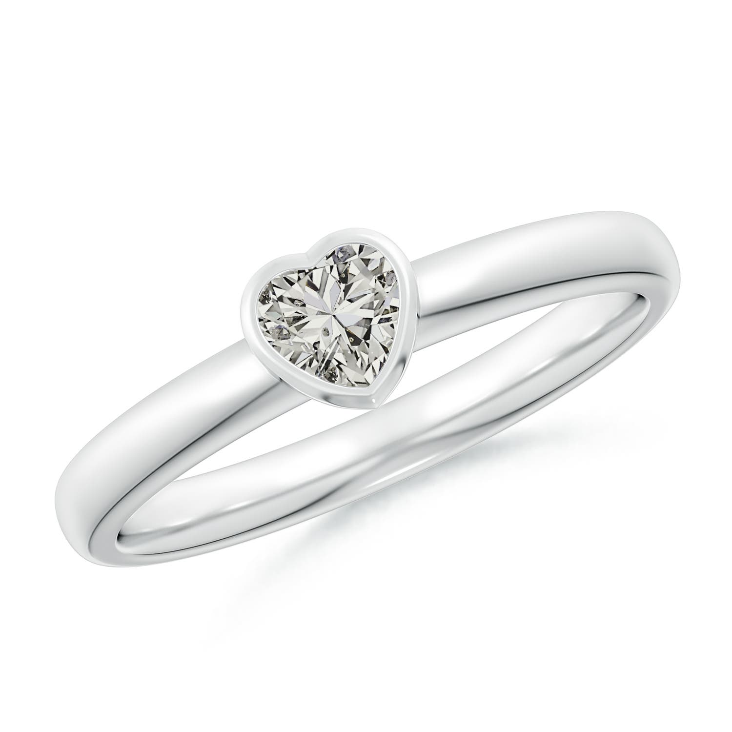 K, I3 / 0.22 CT / 14 KT White Gold