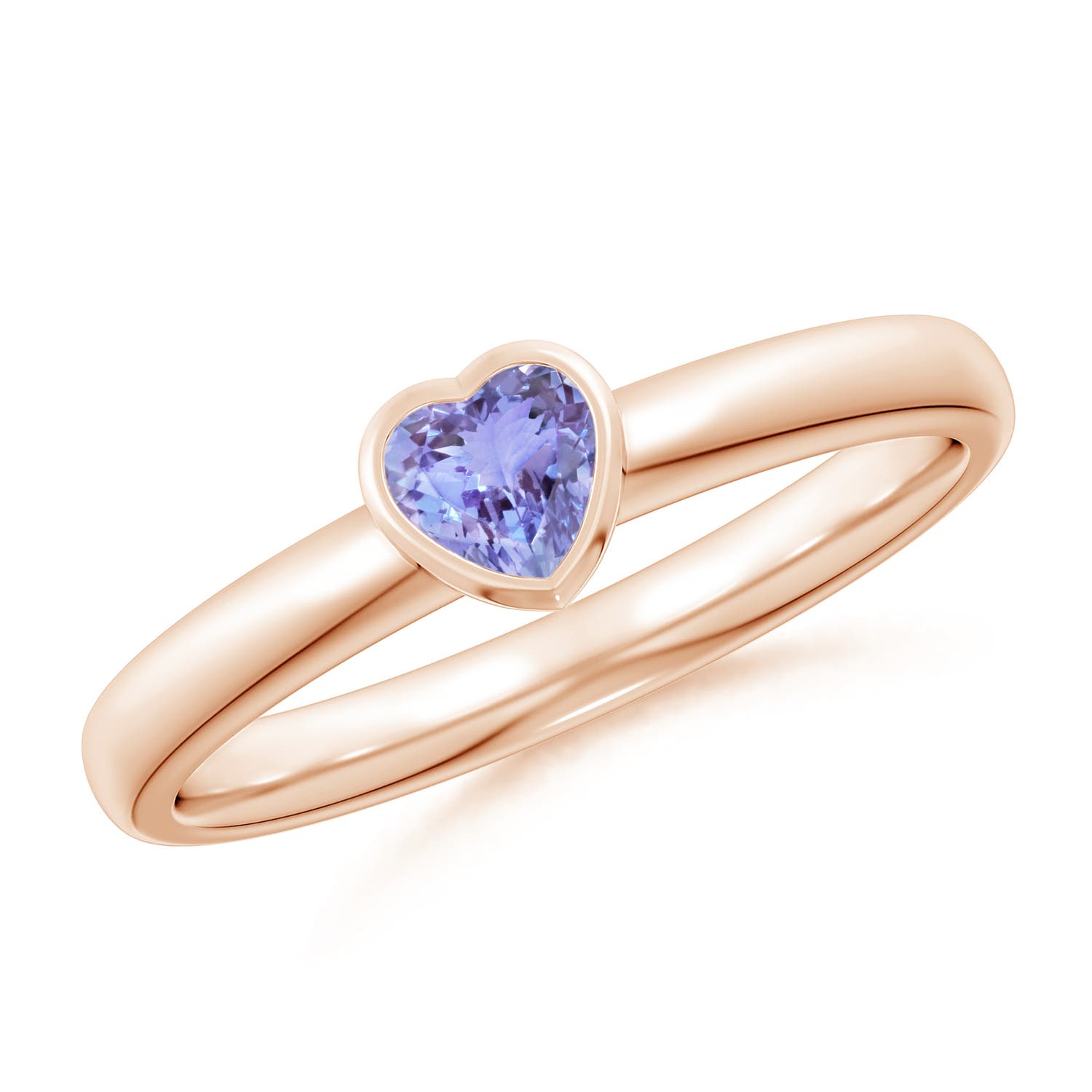 AA - Tanzanite / 0.23 CT / 14 KT Rose Gold