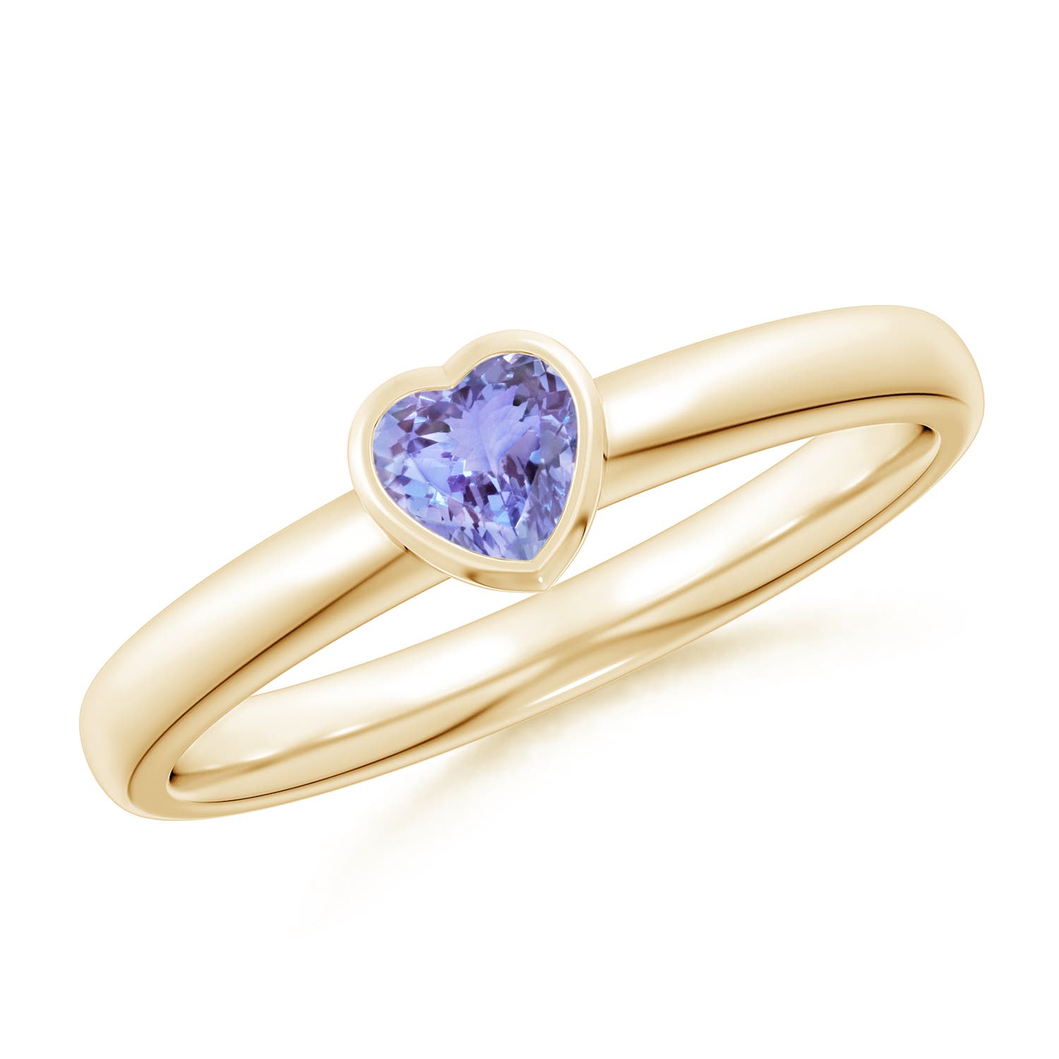 AA - Tanzanite / 0.23 CT / 14 KT Yellow Gold