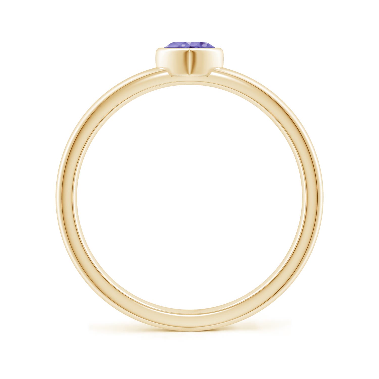 AA - Tanzanite / 0.23 CT / 14 KT Yellow Gold