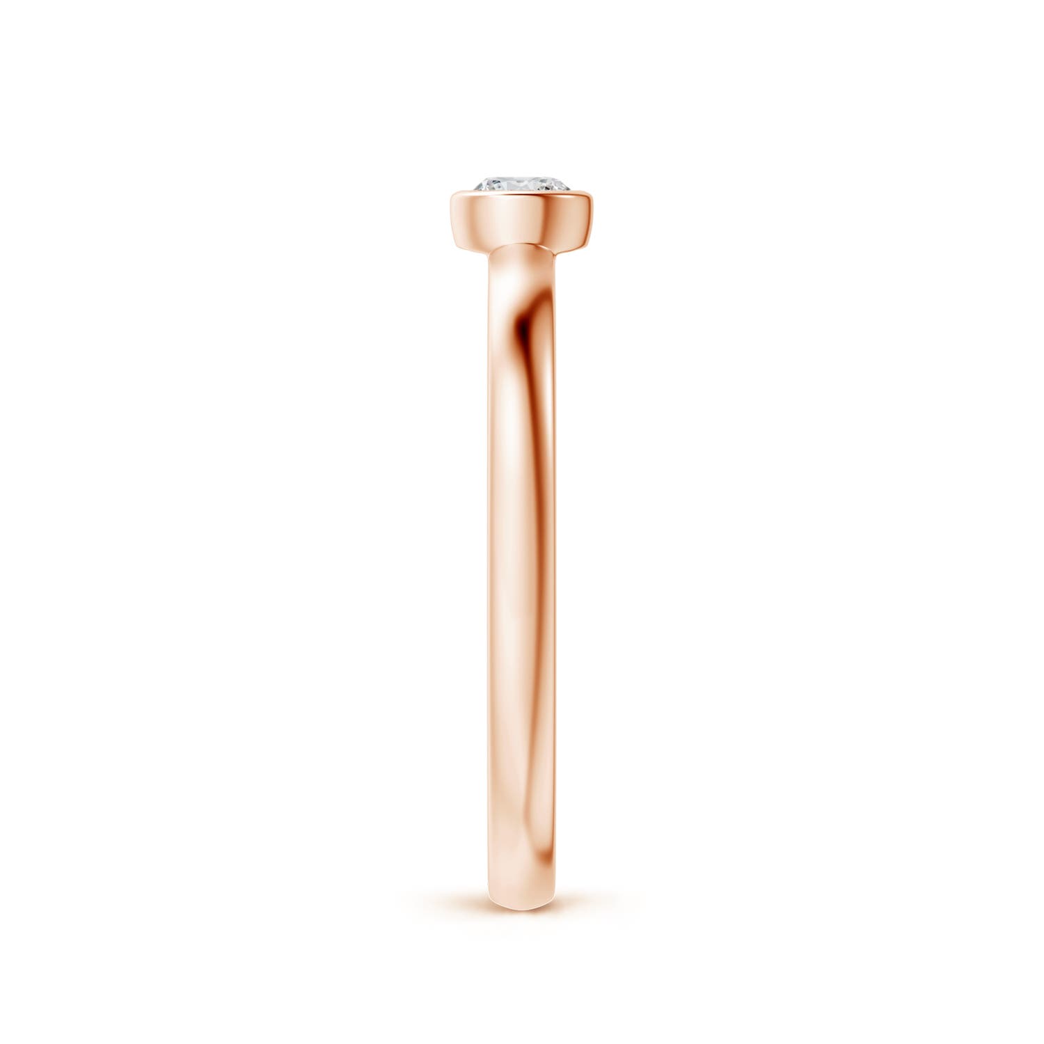 H, SI2 / 0.16 CT / 14 KT Rose Gold