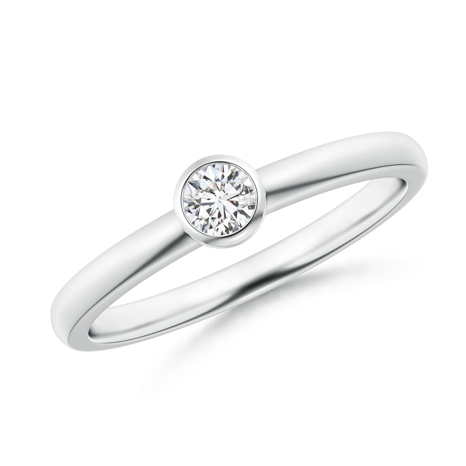 H, SI2 / 0.16 CT / 14 KT White Gold