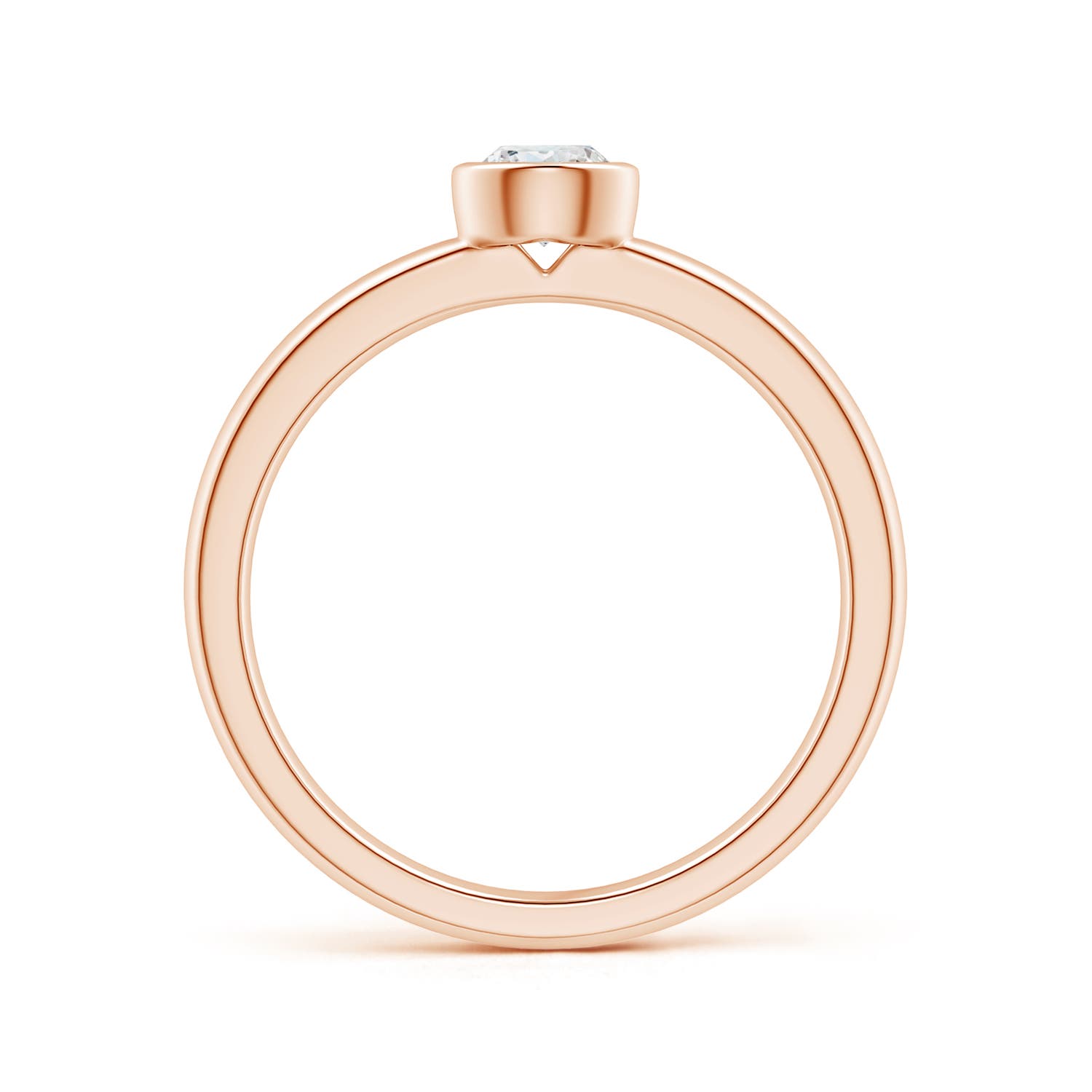 F-G, VS / 0.33 CT / 14 KT Rose Gold