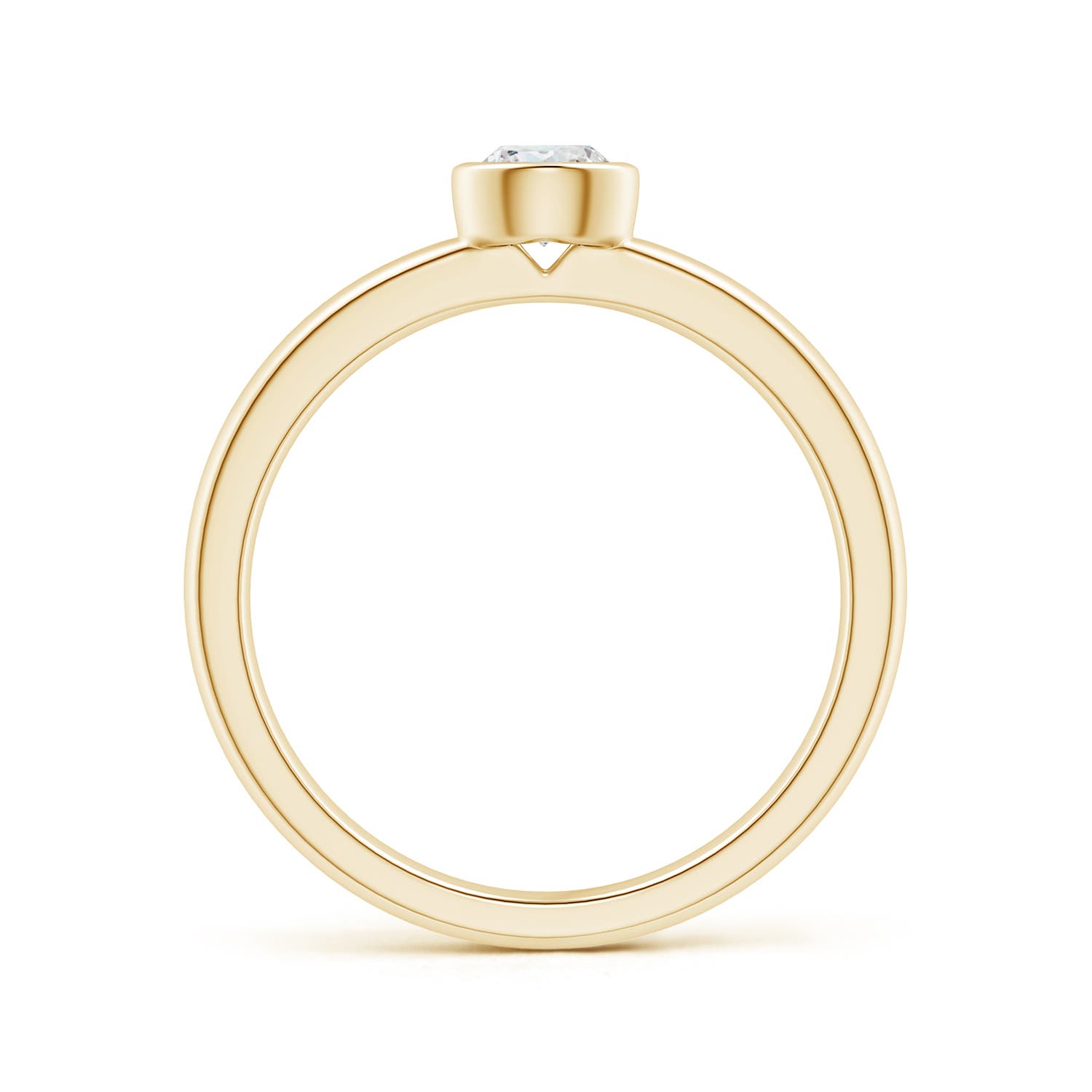 F-G, VS / 0.33 CT / 14 KT Yellow Gold