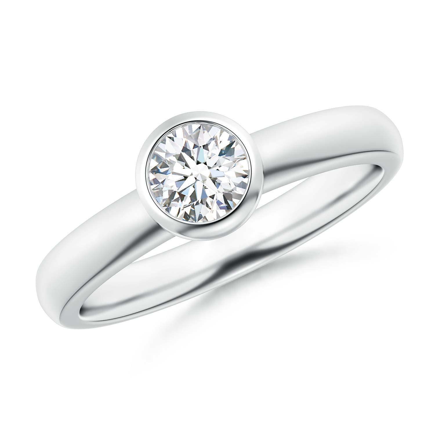 F-G, VS / 0.5 CT / 14 KT White Gold