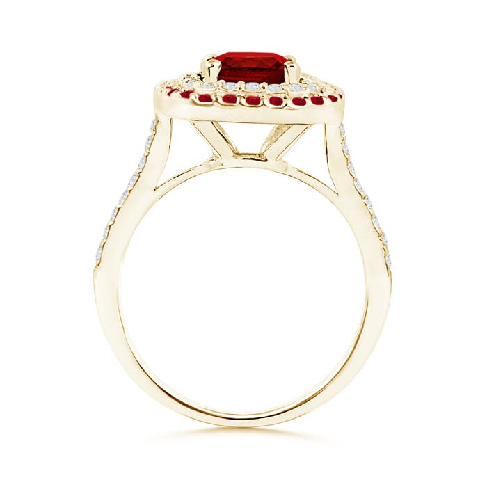 AAA - Ruby / 1.66 CT / 14 KT Yellow Gold