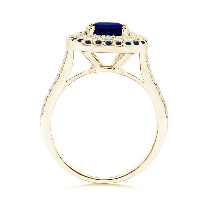 AA - Blue Sapphire / 1.63 CT / 14 KT Yellow Gold