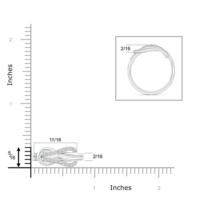 H, SI2 / 0.22 CT / 14 KT White Gold