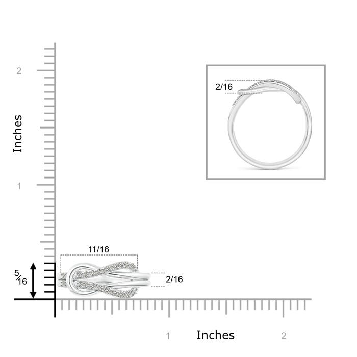 K, I3 / 0.22 CT / 14 KT White Gold