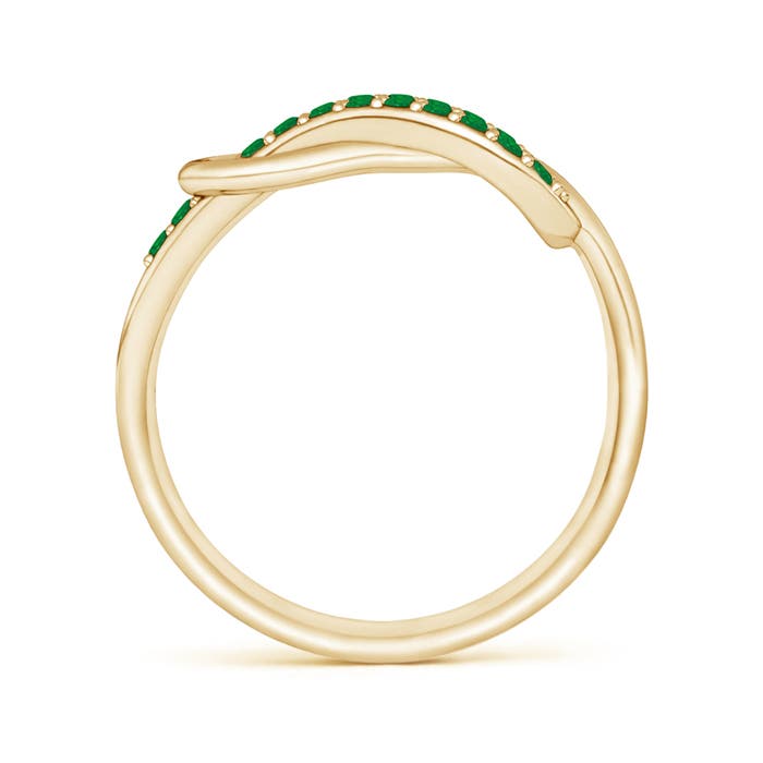 AA - Emerald / 0.33 CT / 14 KT Yellow Gold