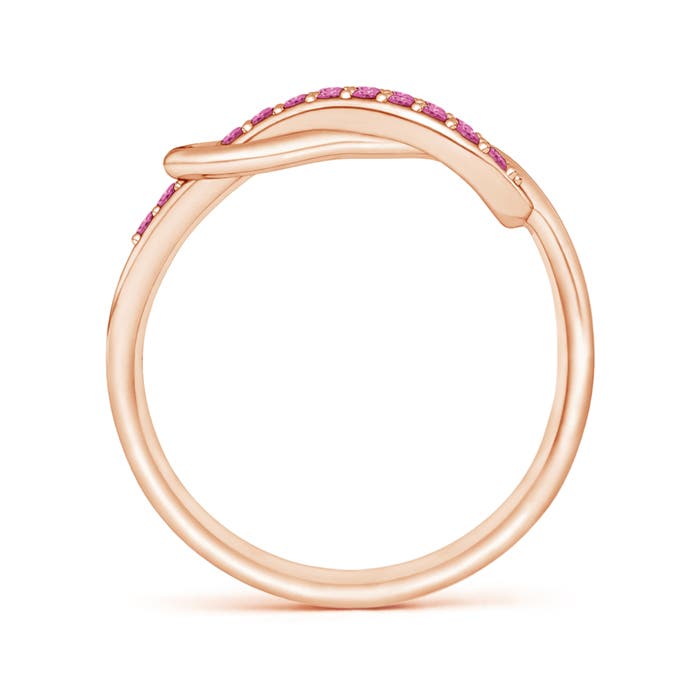 AAA - Pink Sapphire / 0.26 CT / 14 KT Rose Gold