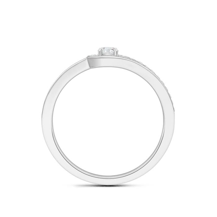 G, VS2 / 0.34 CT / 14 KT White Gold