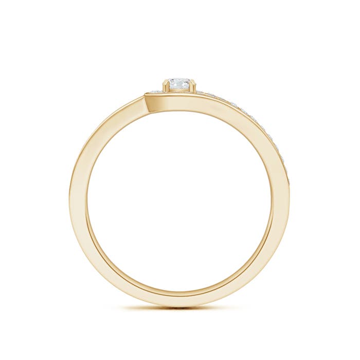 G, VS2 / 0.34 CT / 14 KT Yellow Gold