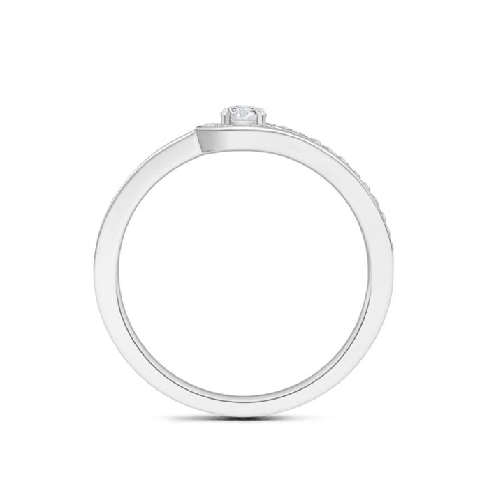 H, SI2 / 0.34 CT / 14 KT White Gold