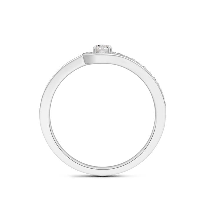 I-J, I1-I2 / 0.34 CT / 14 KT White Gold