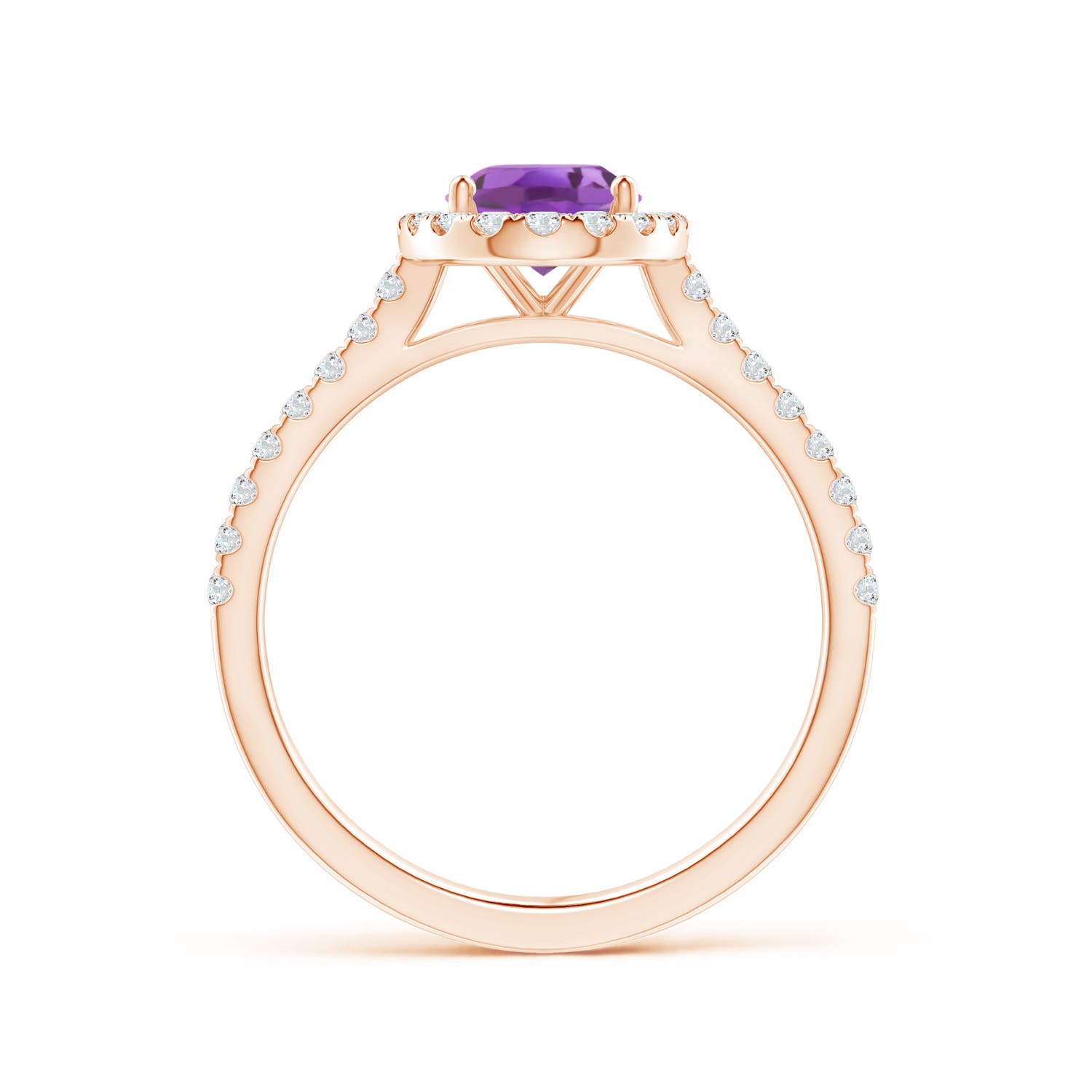 A - Amethyst / 1.49 CT / 14 KT Rose Gold