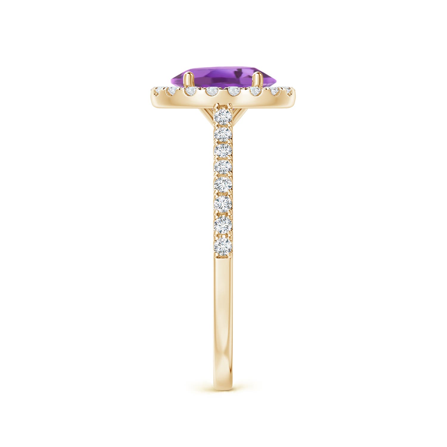 A - Amethyst / 1.49 CT / 14 KT Yellow Gold