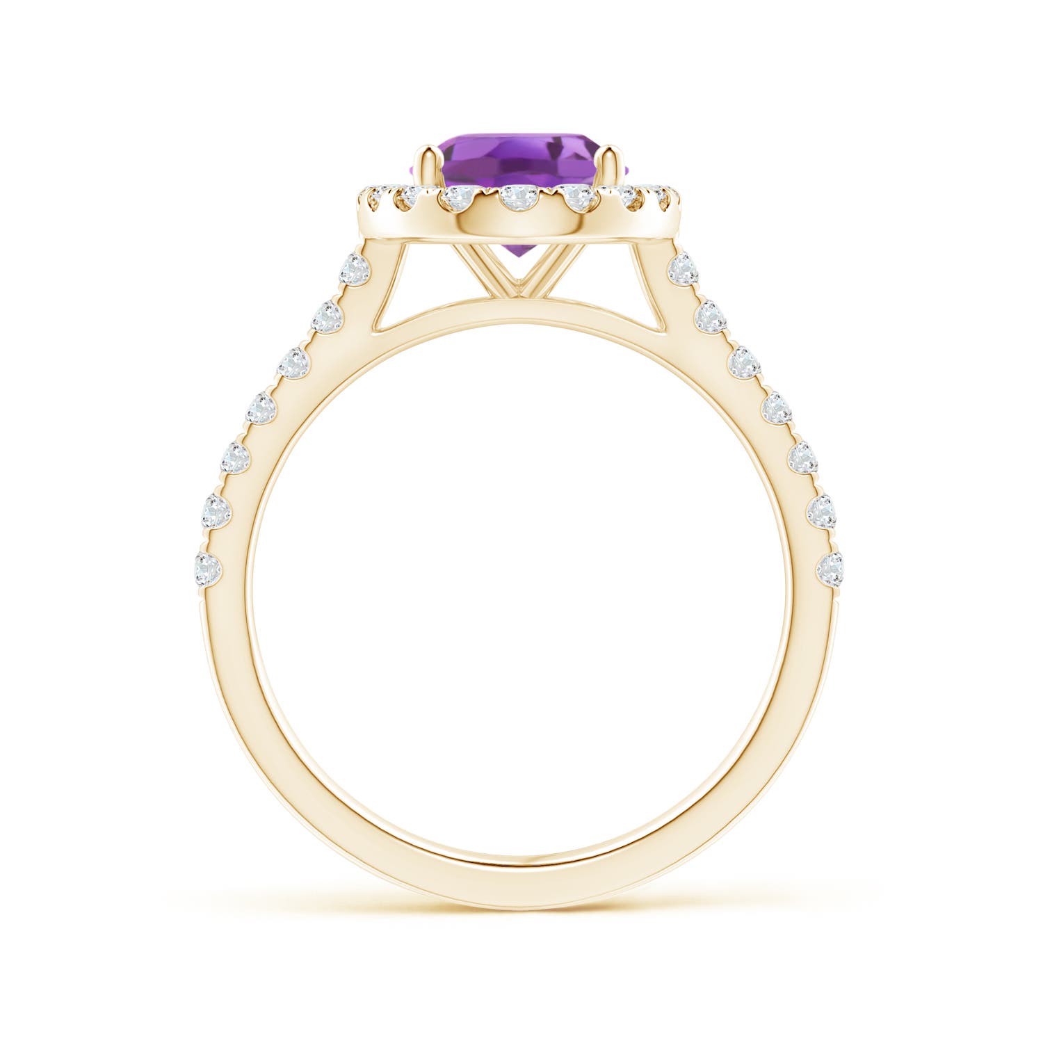 A - Amethyst / 2.05 CT / 14 KT Yellow Gold