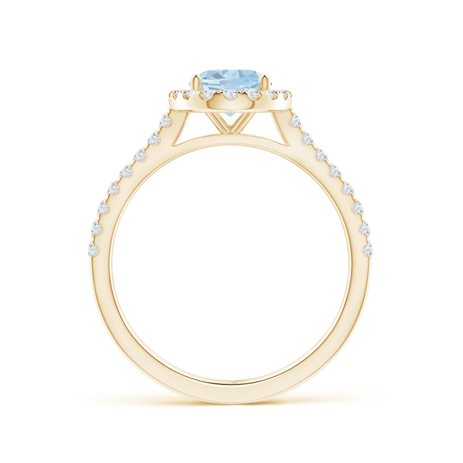 A - Aquamarine / 1.34 CT / 14 KT Yellow Gold