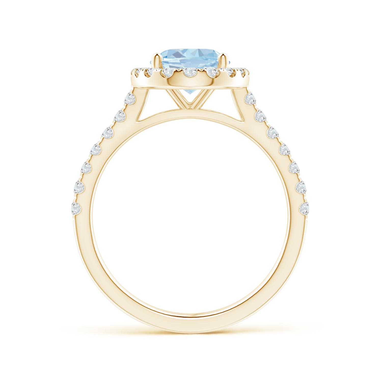 A - Aquamarine / 1.95 CT / 14 KT Yellow Gold