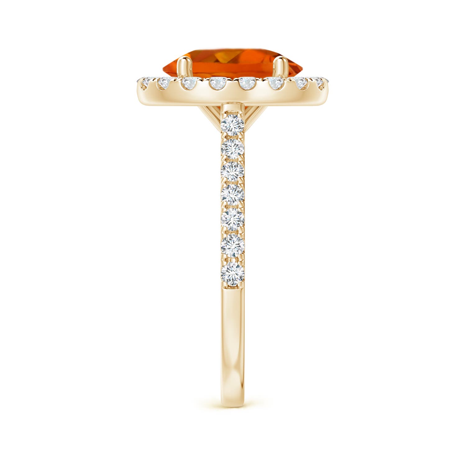 AAAA - Citrine / 3.17 CT / 14 KT Yellow Gold