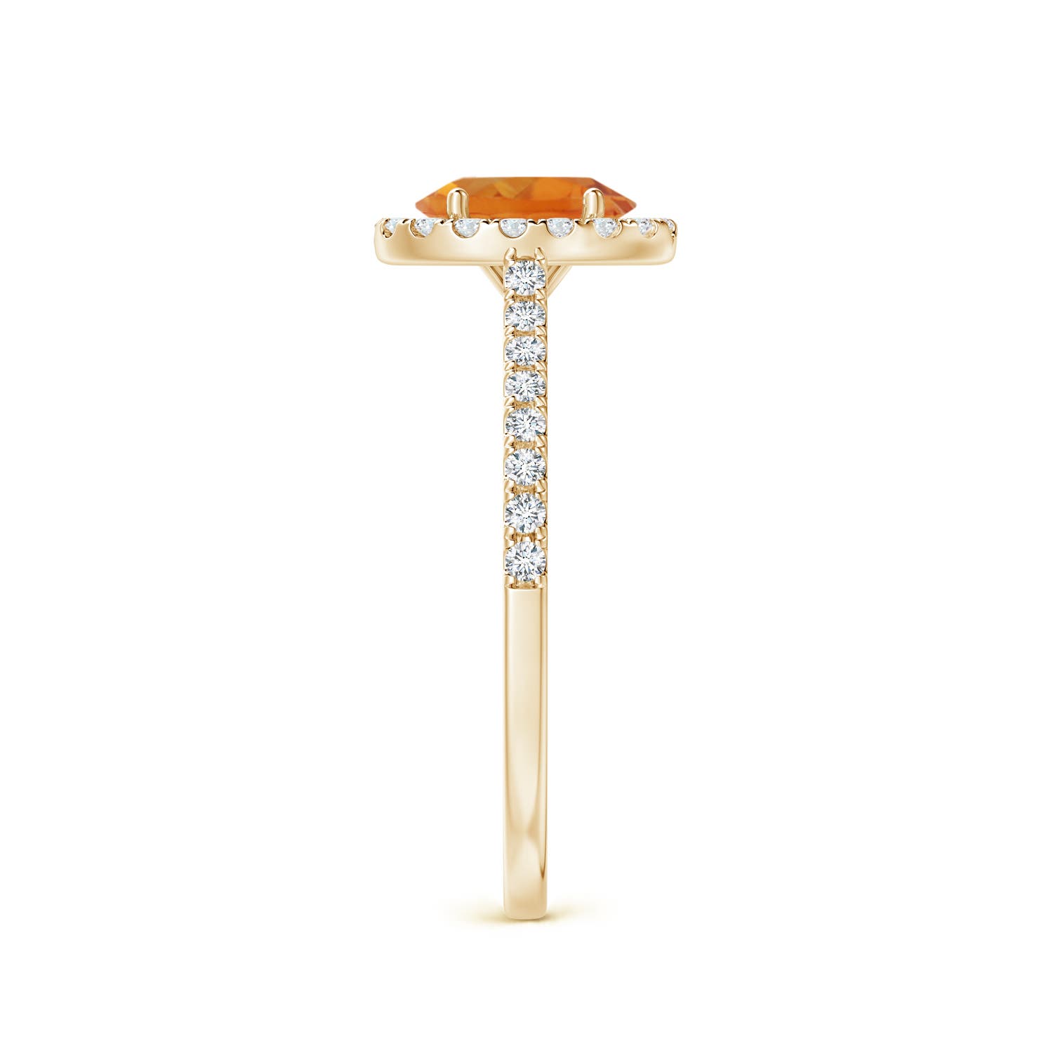 AAA - Citrine / 1.01 CT / 14 KT Yellow Gold