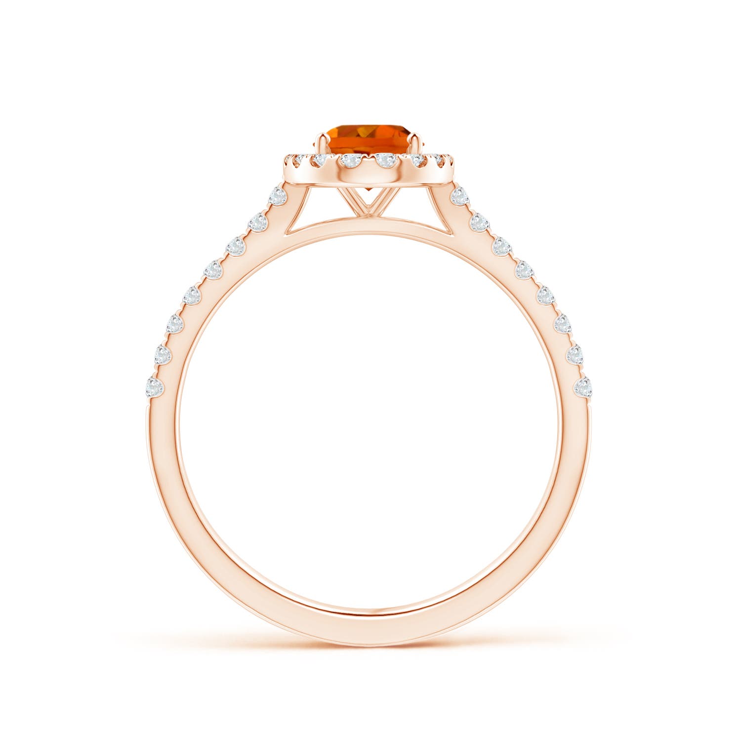 AAAA - Citrine / 1.01 CT / 14 KT Rose Gold