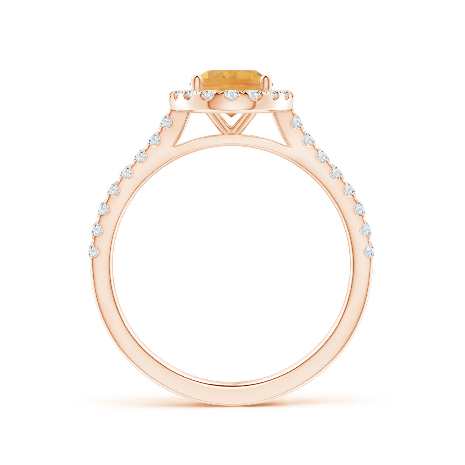 A - Citrine / 1.44 CT / 14 KT Rose Gold