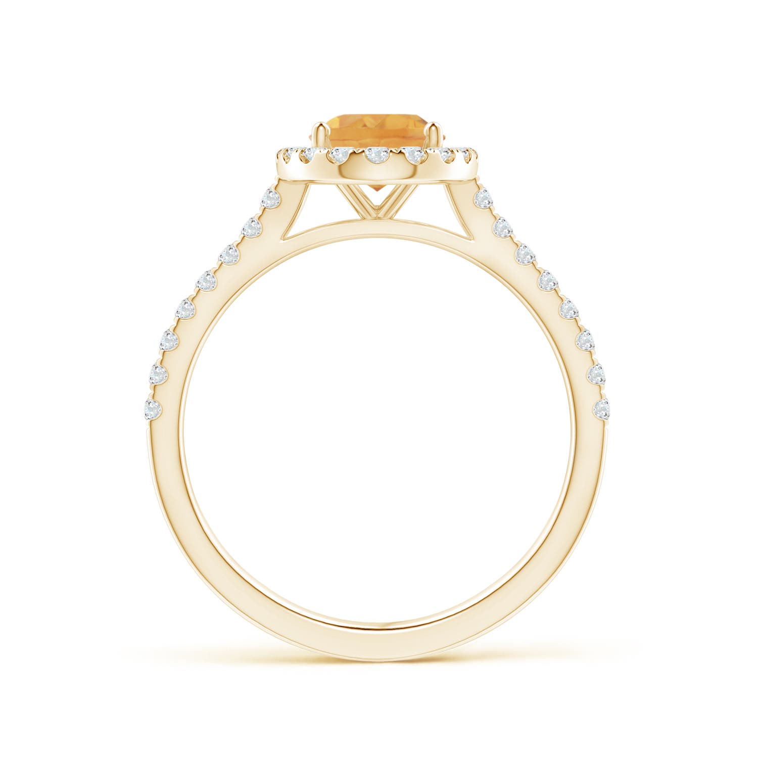 A - Citrine / 1.44 CT / 14 KT Yellow Gold