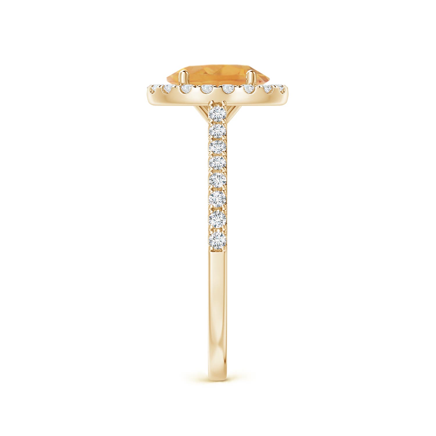 A - Citrine / 1.44 CT / 14 KT Yellow Gold