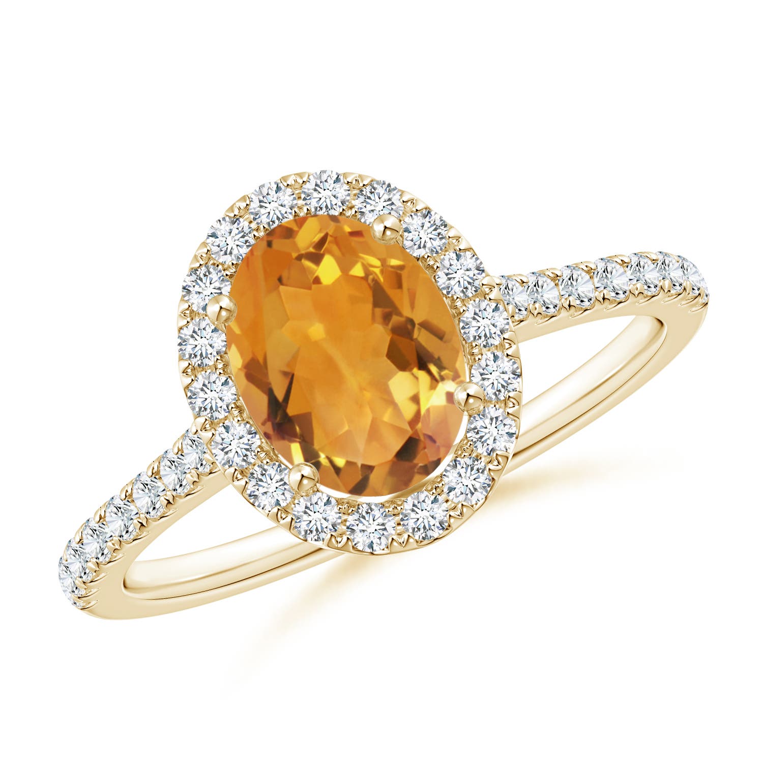 AA - Citrine / 1.44 CT / 14 KT Yellow Gold